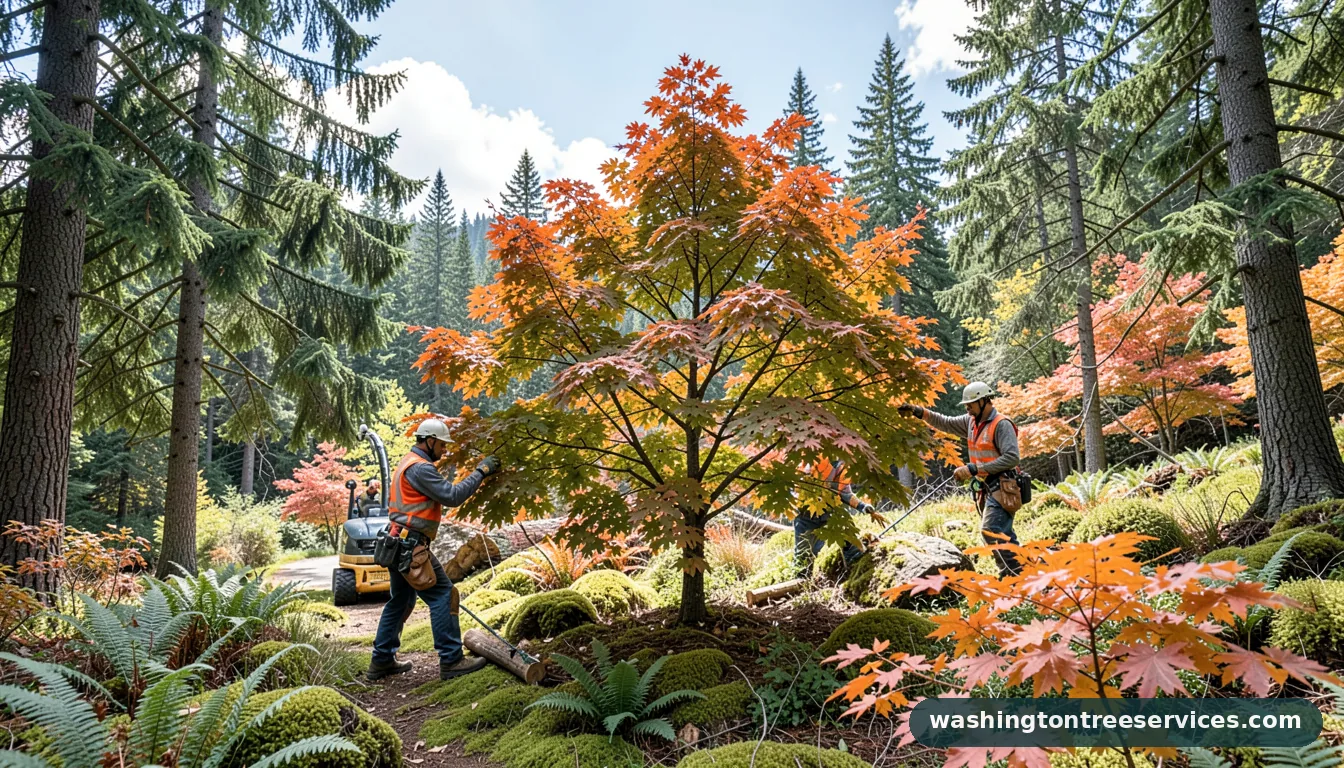 how to cut a japanese maple tree - professional tree service in Washington