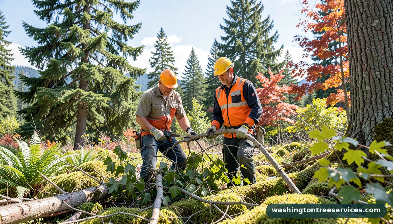 how to cut branches - professional tree service in Washington