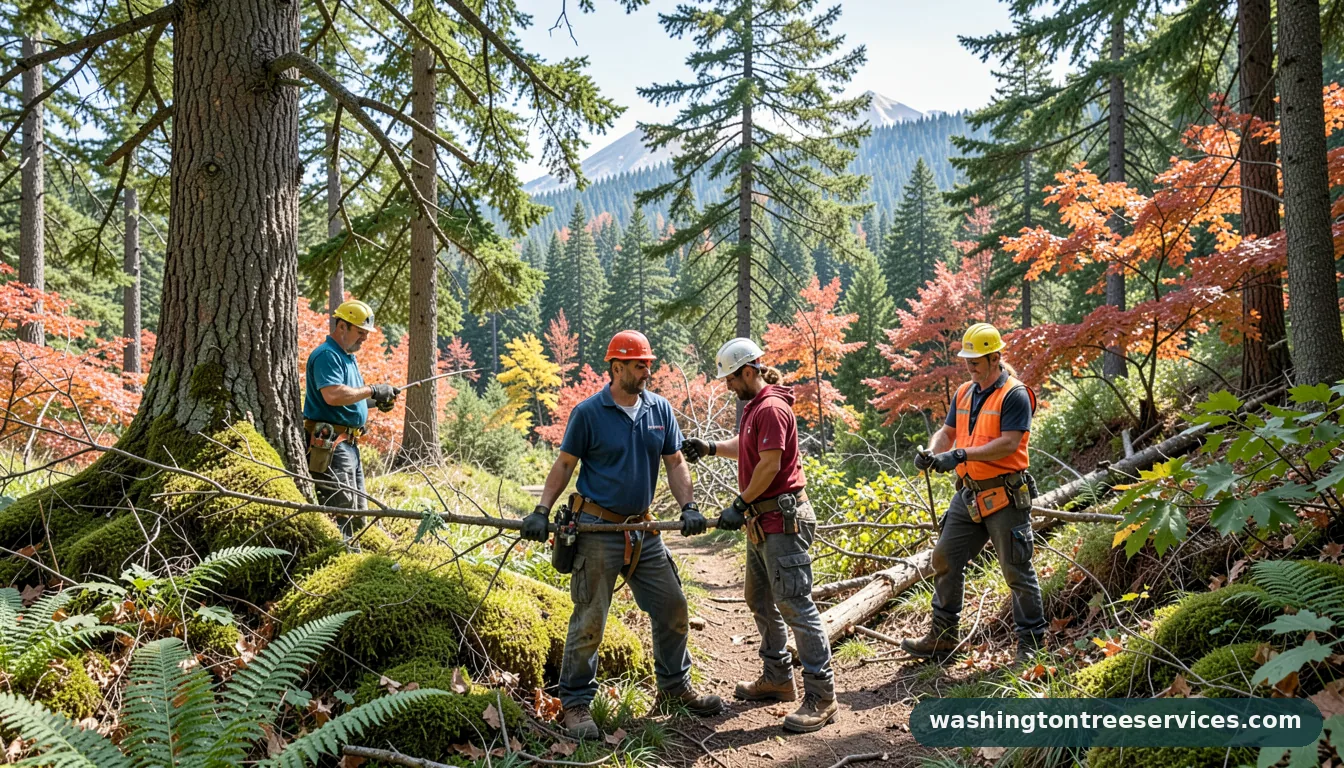 how to fix a broken tree branch without a screw - professional tree service in Washington
