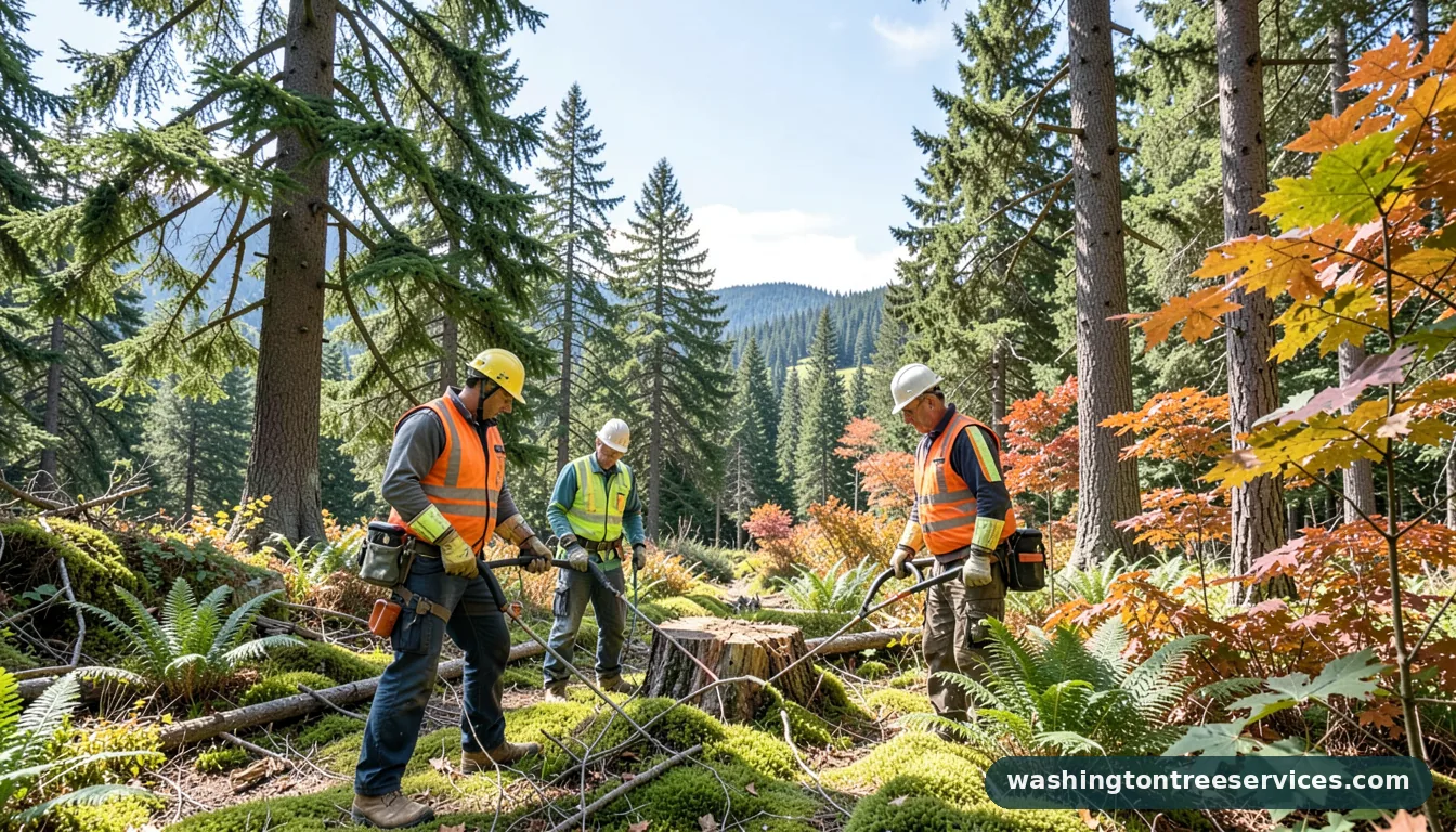 how to get rid of a stump in 2 3 days - professional tree service in Washington