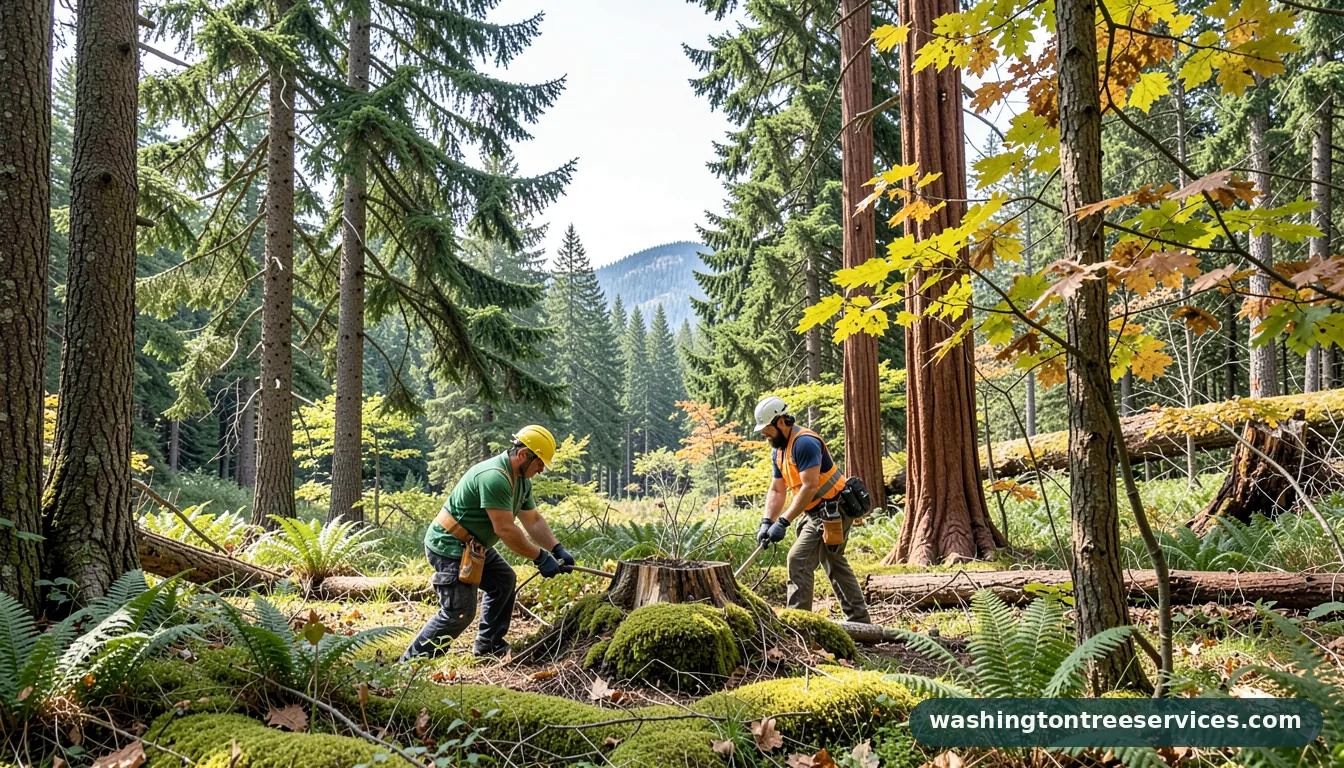 how to get rid of laurel stumps in Washington | Washington Tree Services how to get rid of laurel stumps - professional tree service in Washington