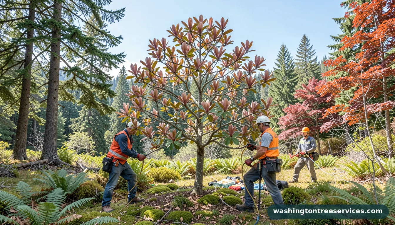 how to prune a magnolia tree - professional tree service in Washington