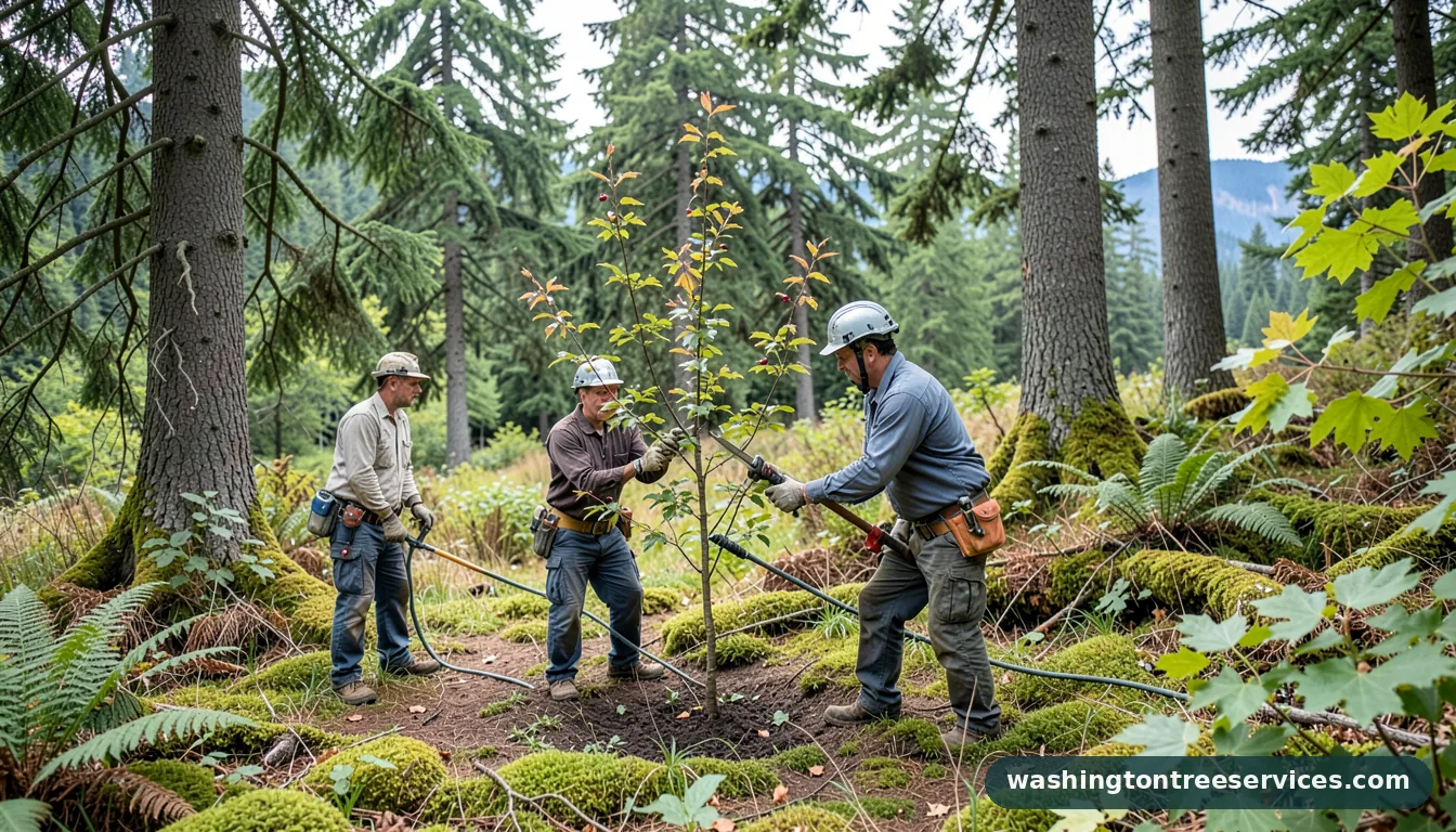 how to prune a small cherry tree - certified arborists at work in Washington