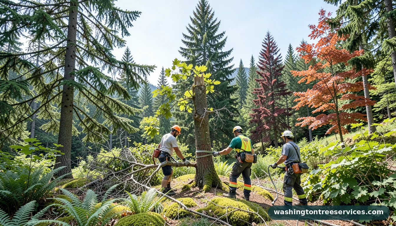 how to prune a tree - professional tree service in Washington
