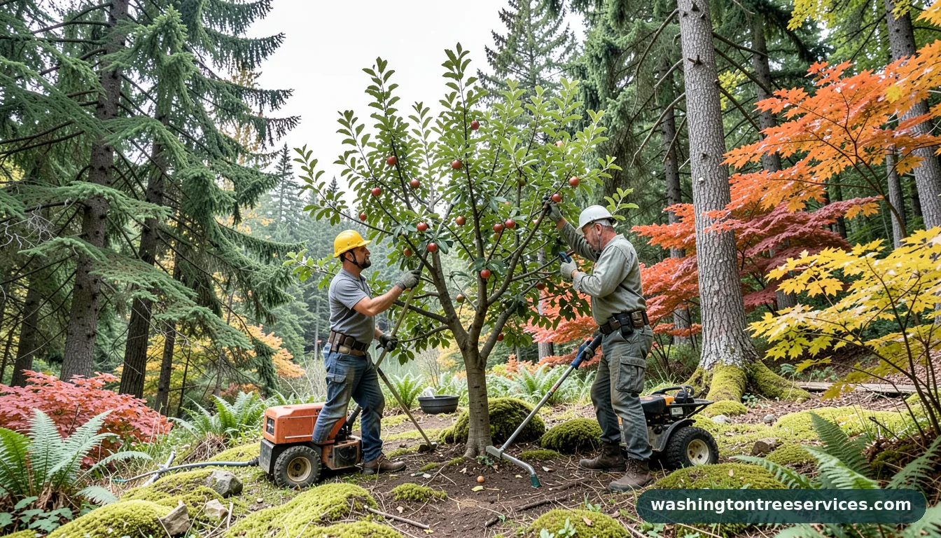 how to prune an apple tree - professional tree service in Washington