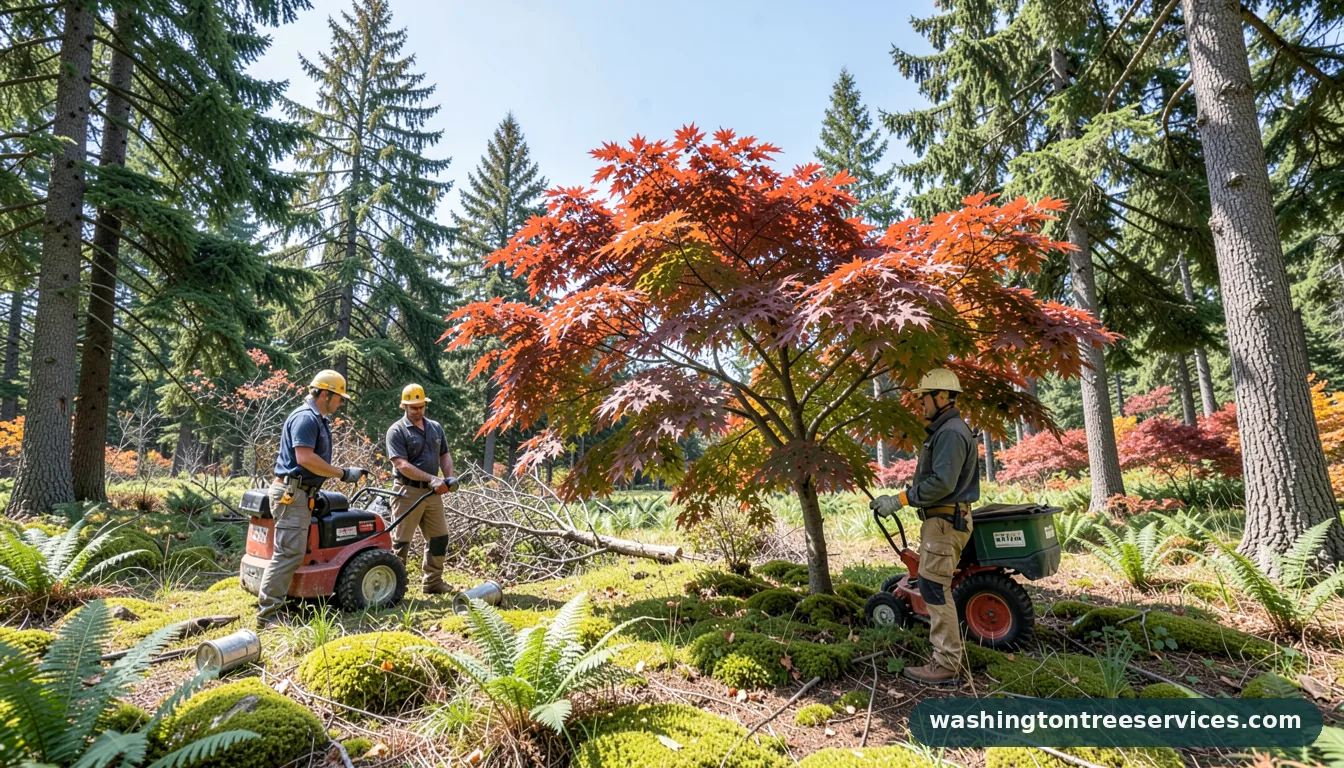 how to prune an overgrown japanese maple - professional tree service in Washington