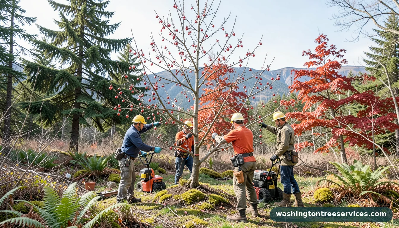 how to prune apple trees in winter - professional tree service in Washington