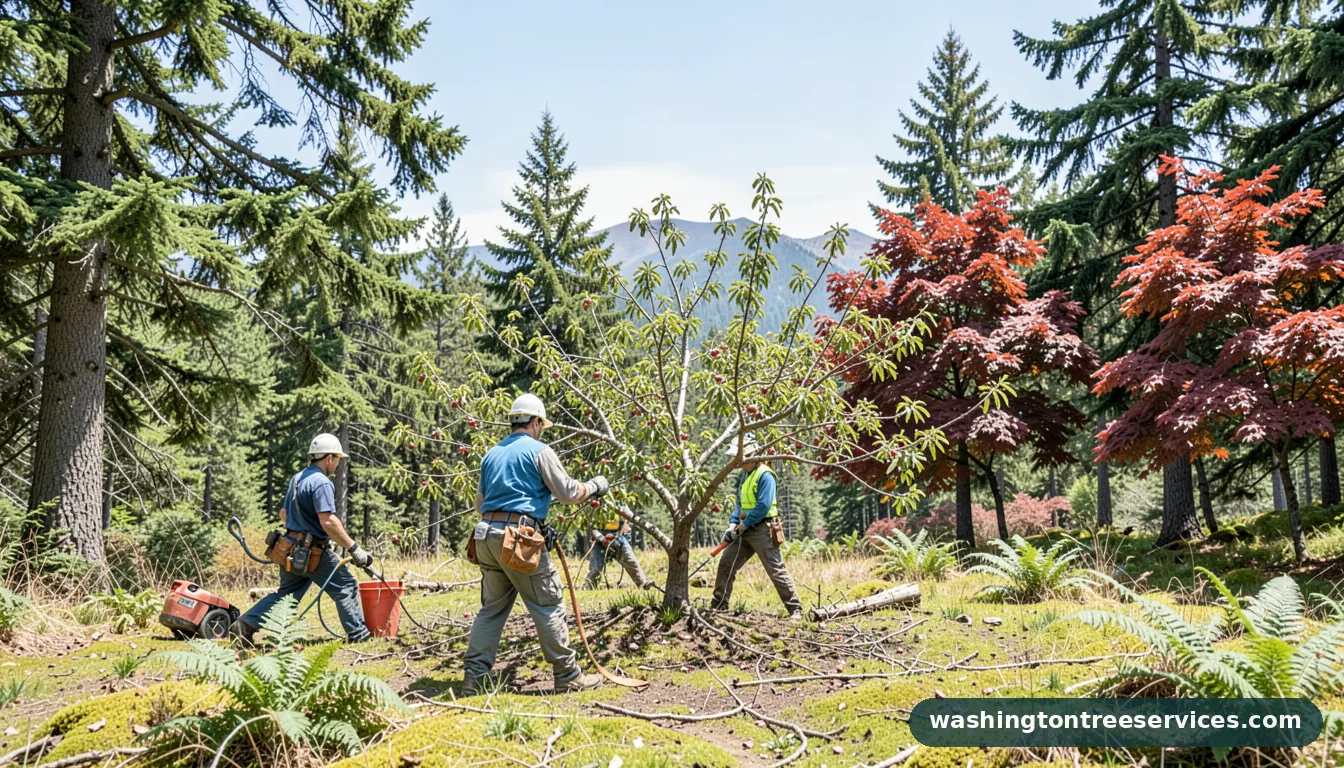 how to prune cherry tree - professional tree service in Washington
