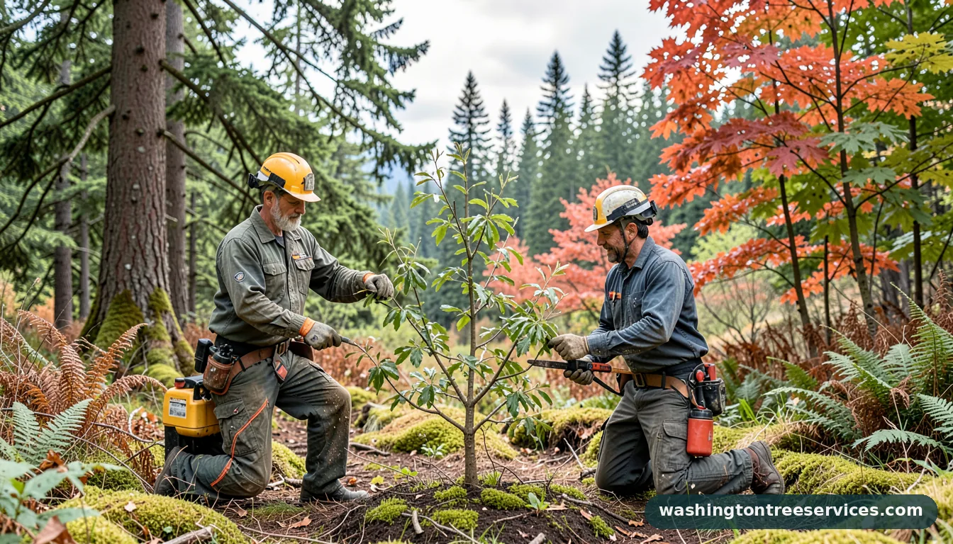 Certified arborists handling how to prune fruit trees to keep them small in Washington how to prune fruit trees to keep them small - certified arborists at work in Washington