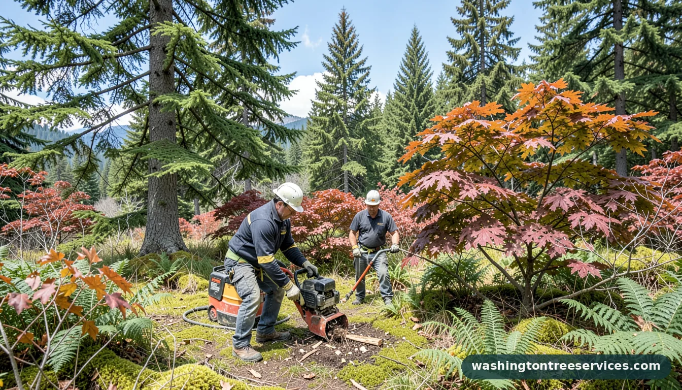 Completed how to prune trees project by Washington Tree Services how to prune trees - completed tree work by Washington Tree Services