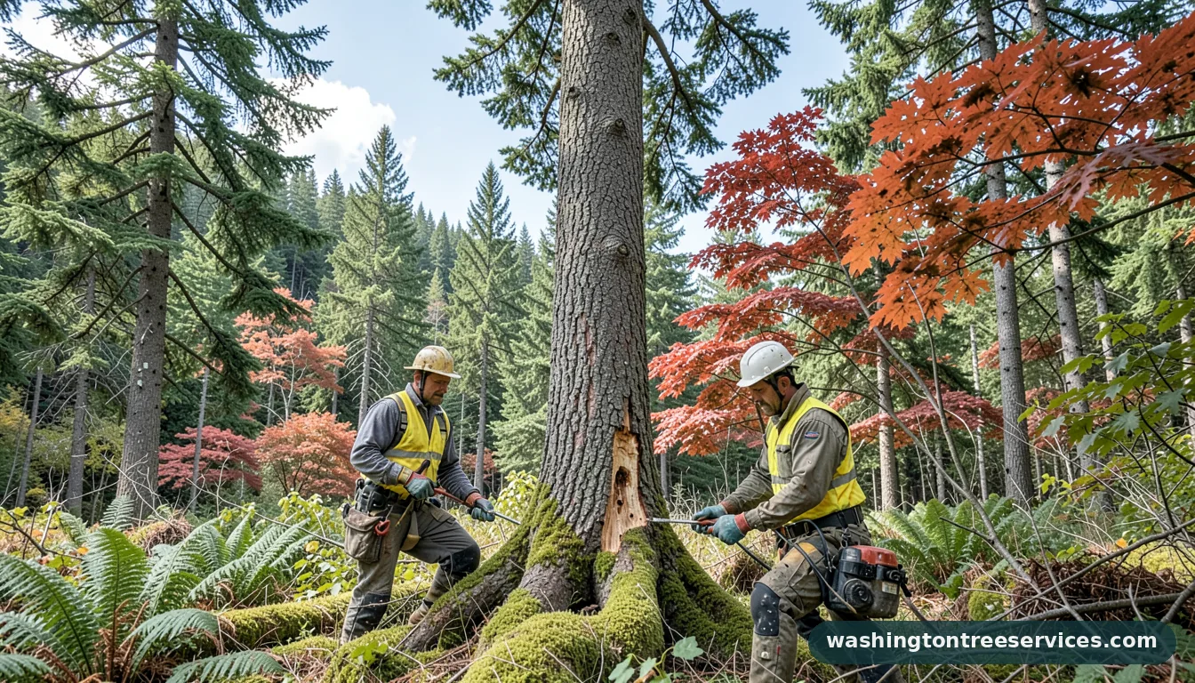how to repair a tree wound - professional tree service in Washington