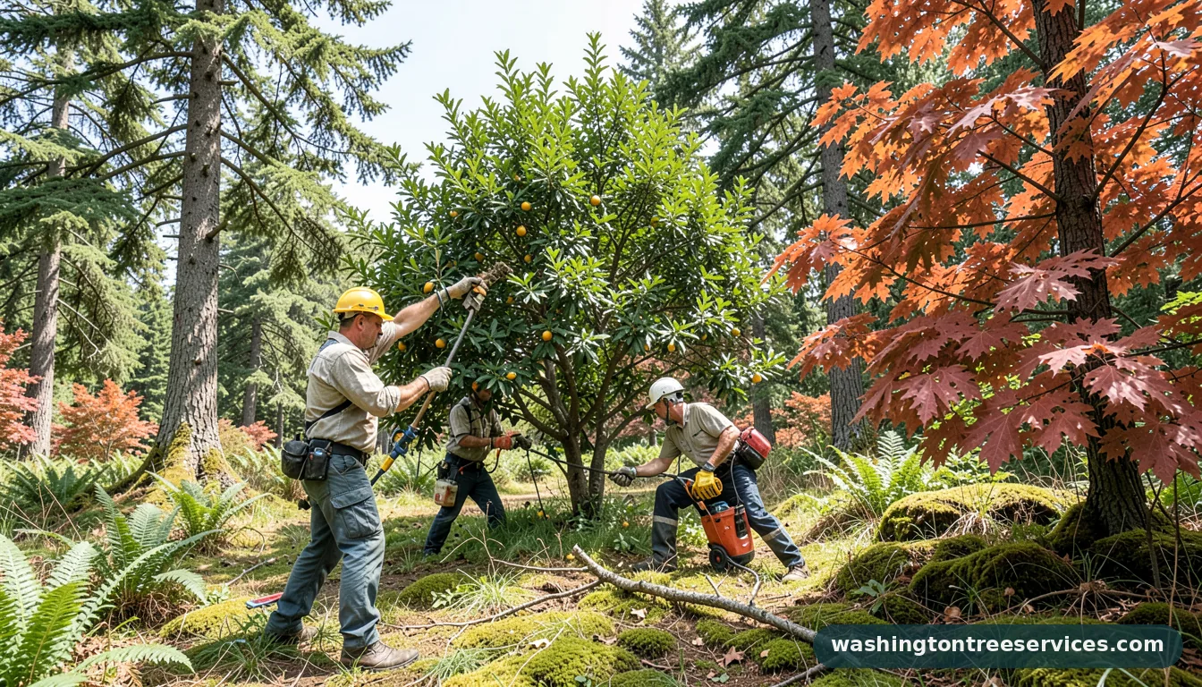 Completed how to treat citrus tree diseases project by Washington Tree Services how to treat citrus tree diseases - completed tree work by Washington Tree Services