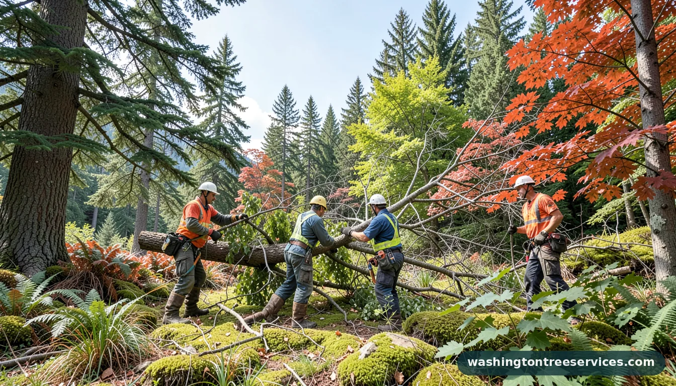 how to trim big tree branches in Washington | Washington Tree Services how to trim big tree branches - professional tree service in Washington