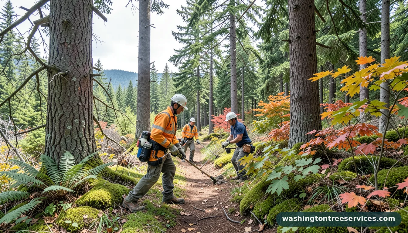 isa arborist lookup - tree service equipment and crew in Washington