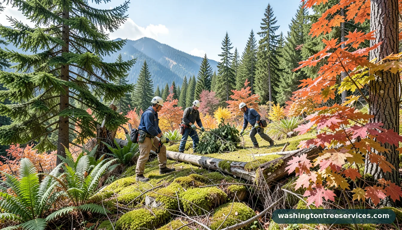 isa arborist lookup - completed tree work by Washington Tree Services
