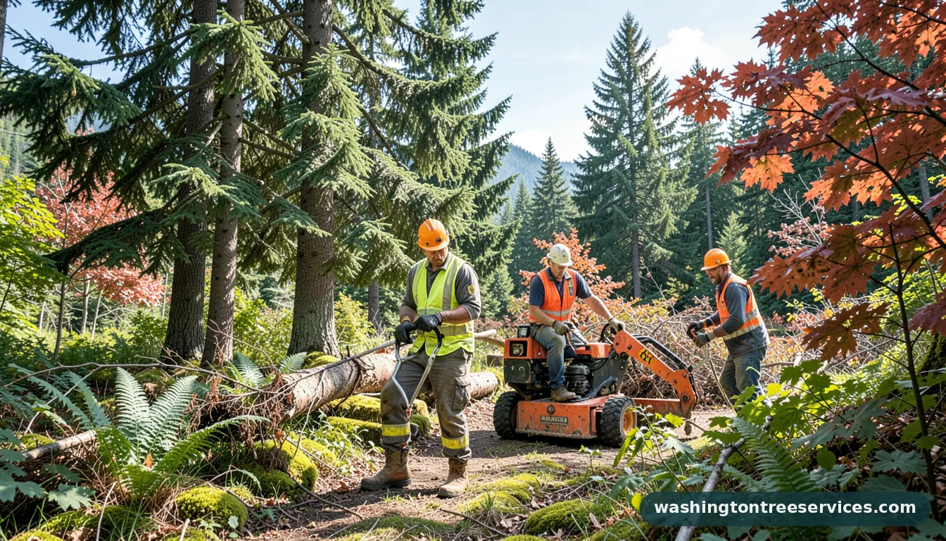 isa arborist - completed tree work by Washington Tree Services