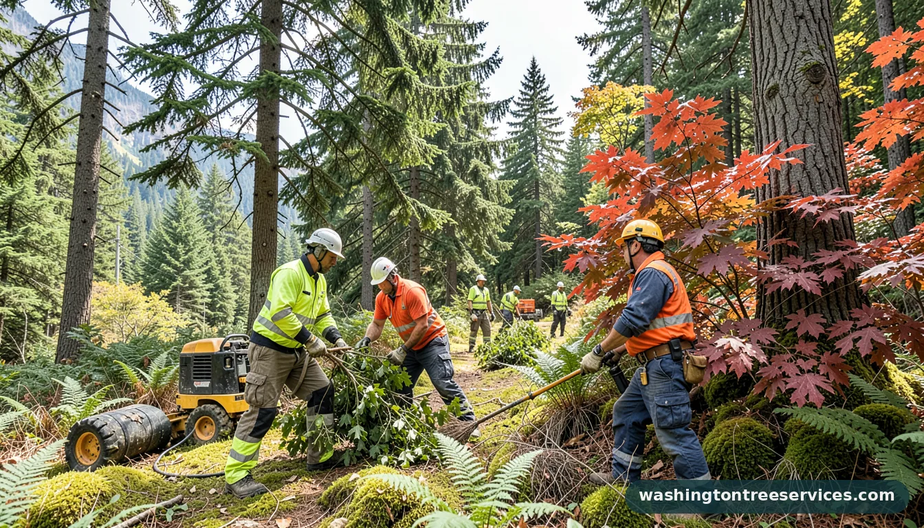 isa find an arborist - certified arborists at work in Washington
