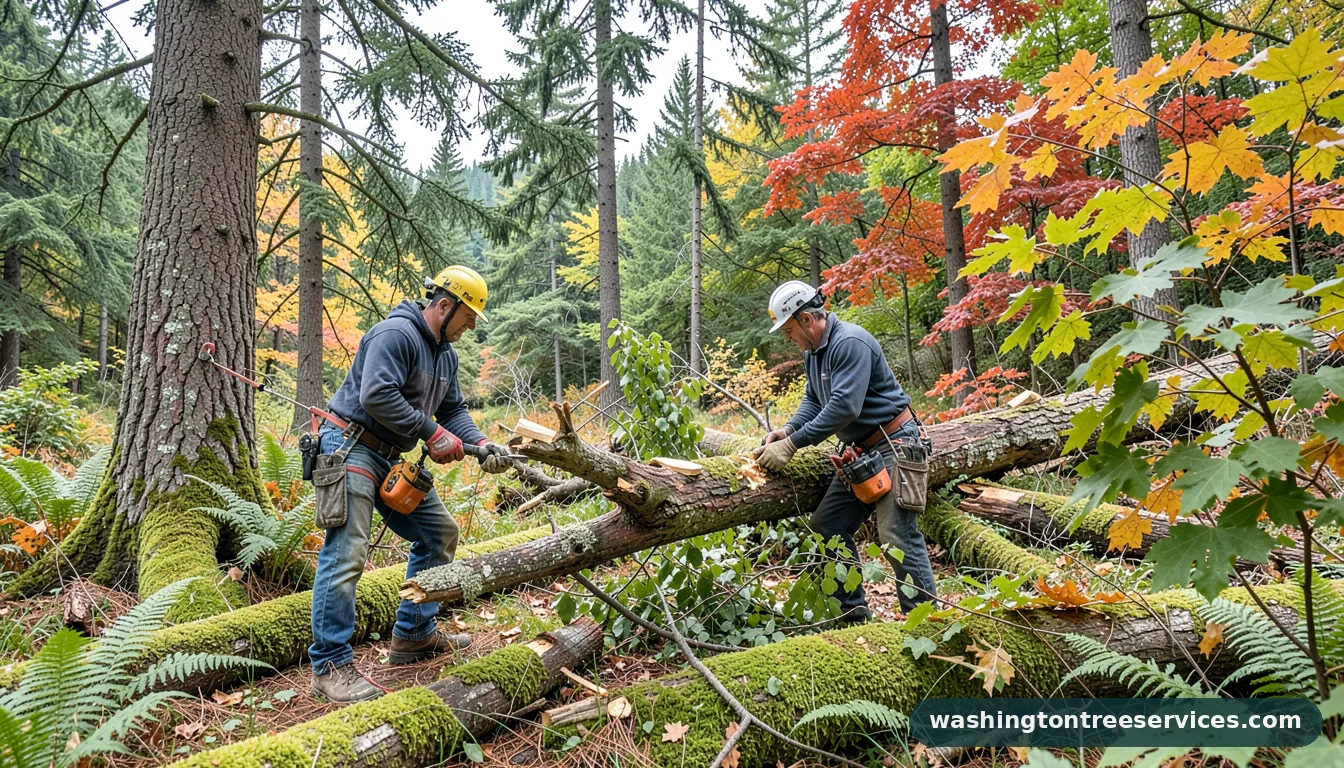 Certified arborists handling issaquah tree cutting in Washington issaquah tree cutting - certified arborists at work in Washington