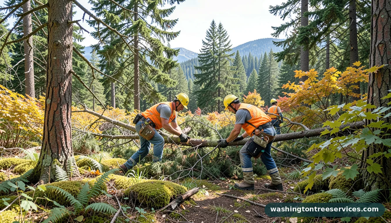 Professional equipment for issaquah tree cutting in Washington issaquah tree cutting - tree service equipment and crew in Washington