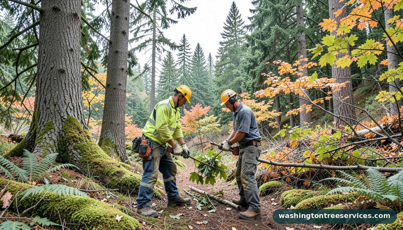 issaquah tree service - certified arborists at work in Washington