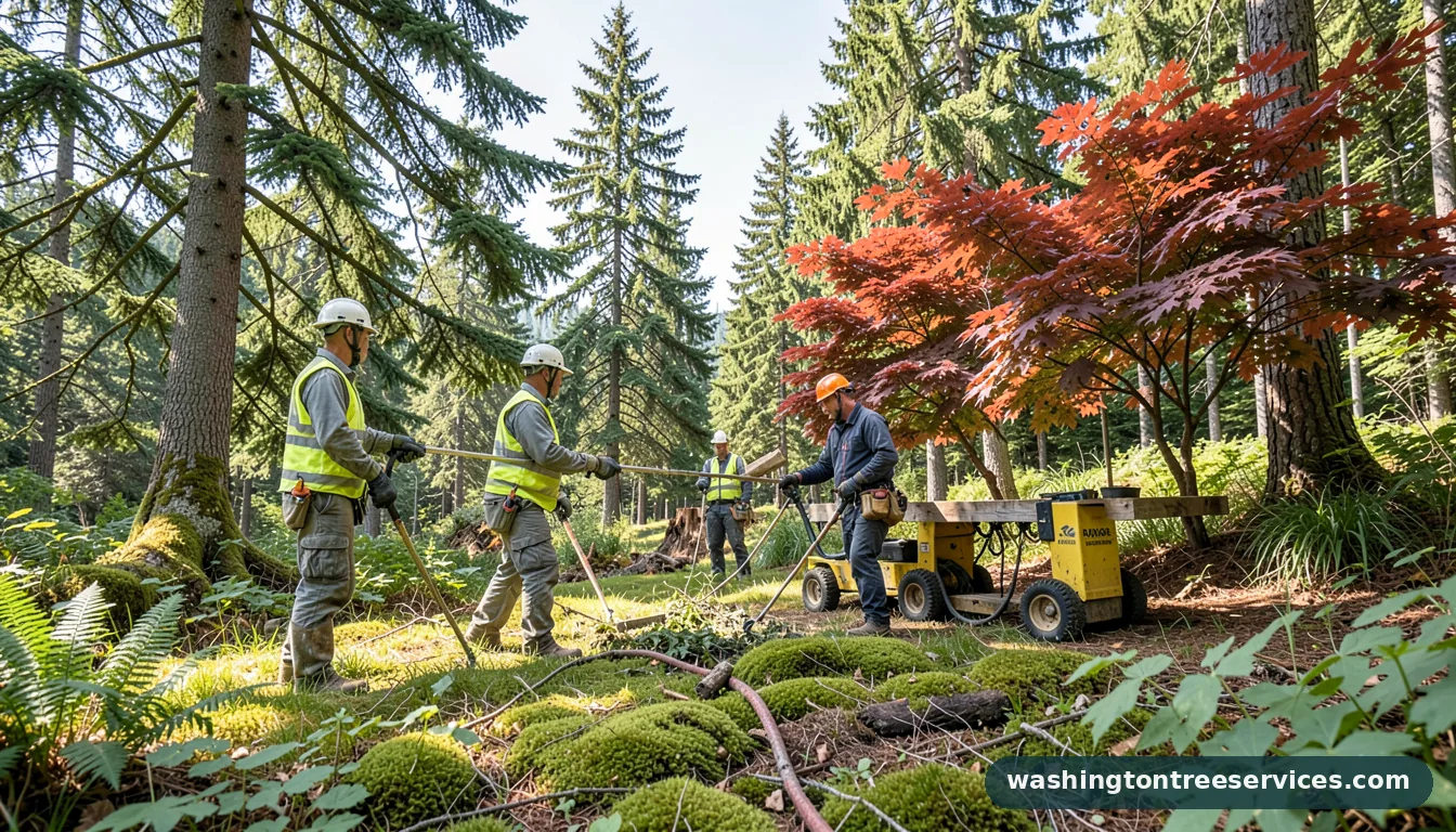 Completed jacob rogers arborist project by Washington Tree Services jacob rogers arborist - completed tree work by Washington Tree Services