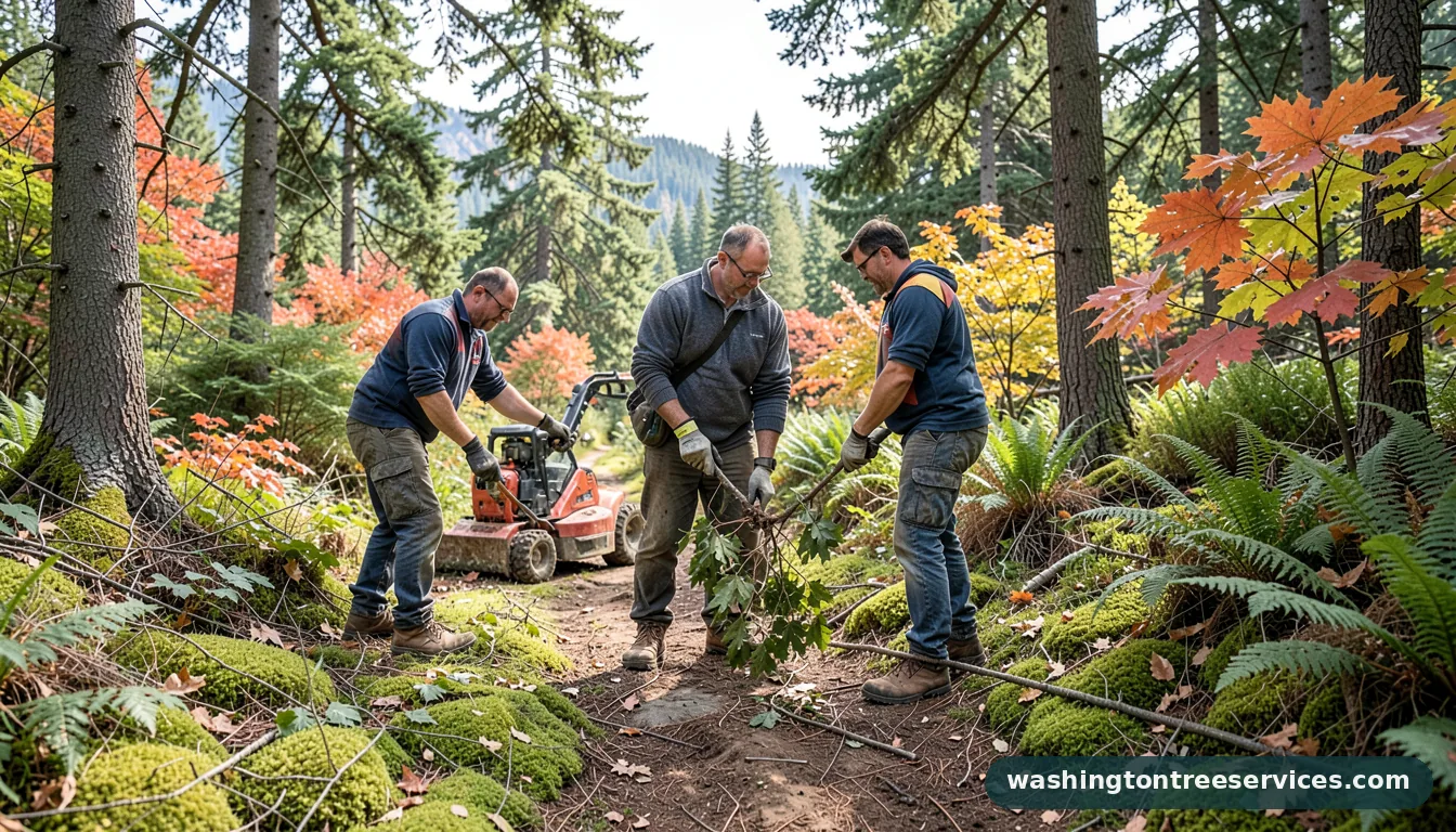 jon matych - certified arborists at work in Washington