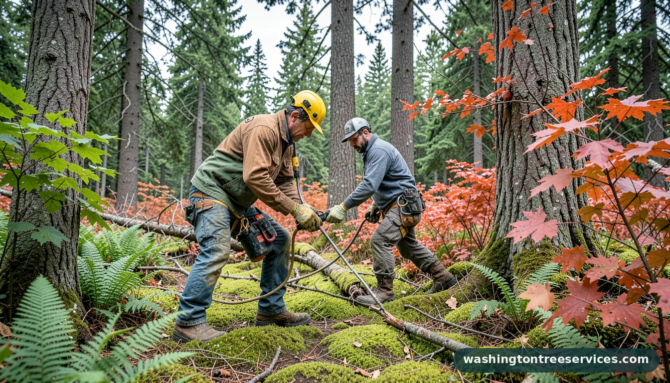 jon matych - completed tree work by Washington Tree Services