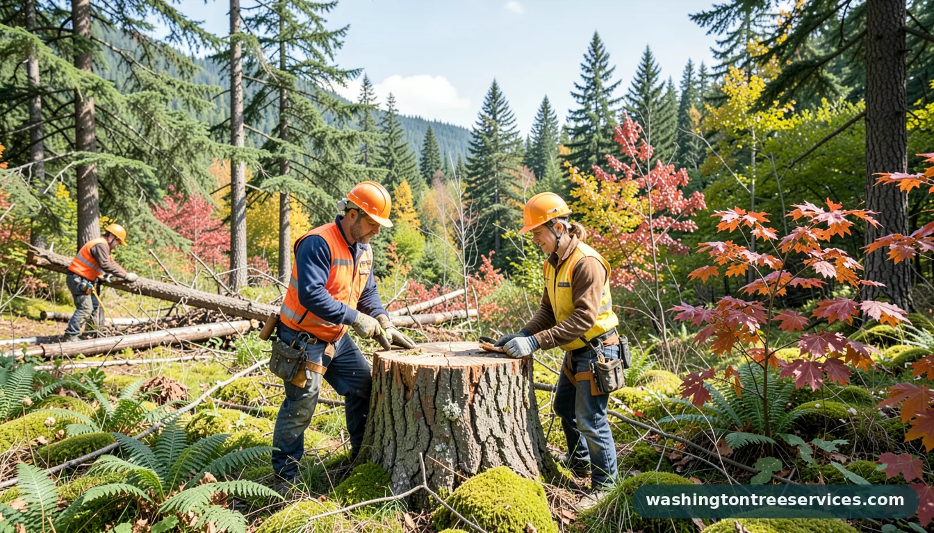 kill a tree stump in Washington | Washington Tree Services kill a tree stump - professional tree service in Washington