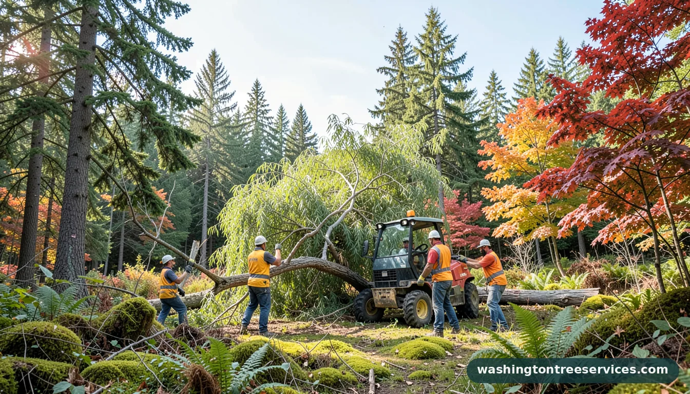 kill willow tree in Washington | Washington Tree Services kill willow tree - professional tree service in Washington