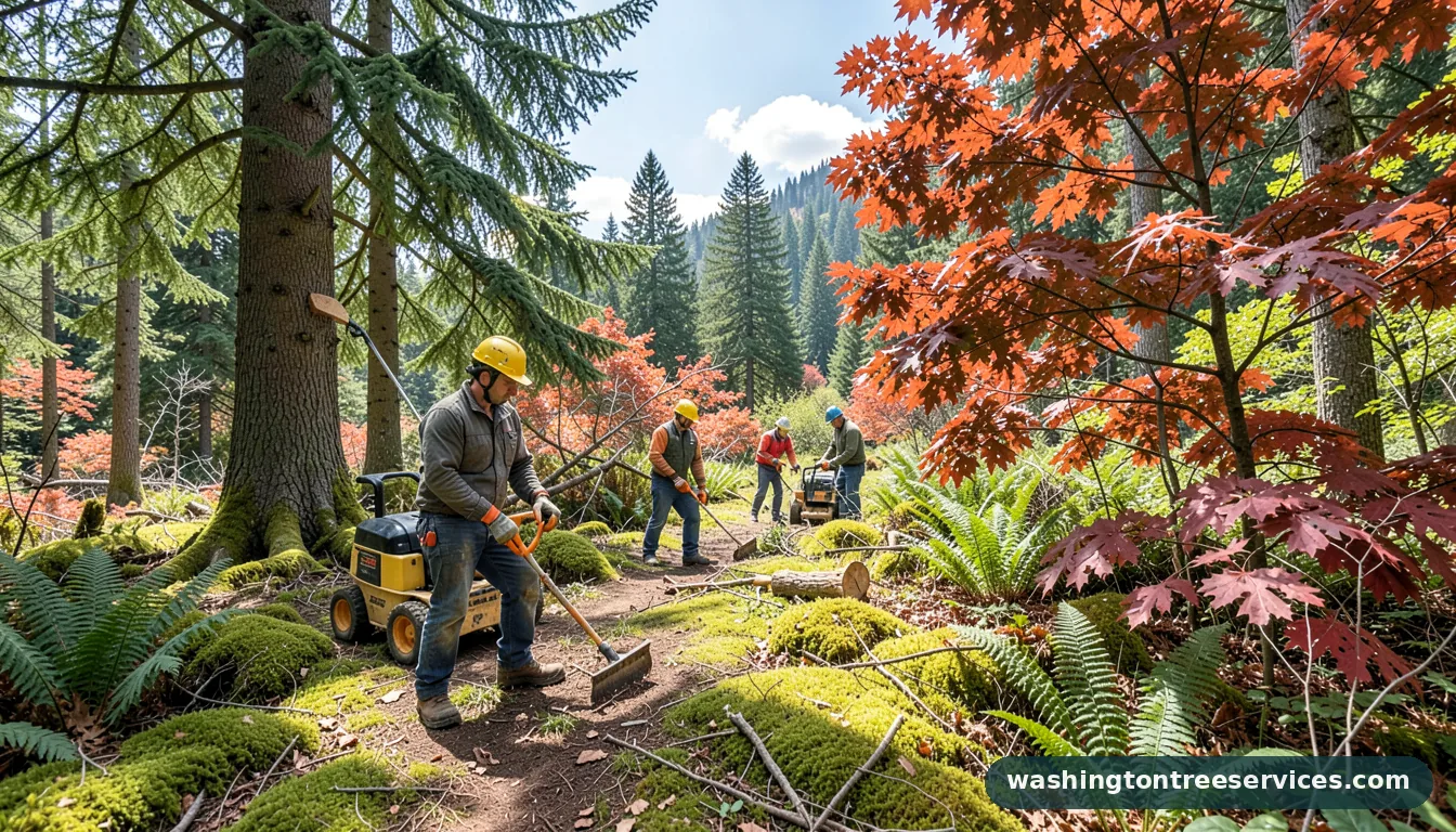 king county arborist - certified arborists at work in Washington