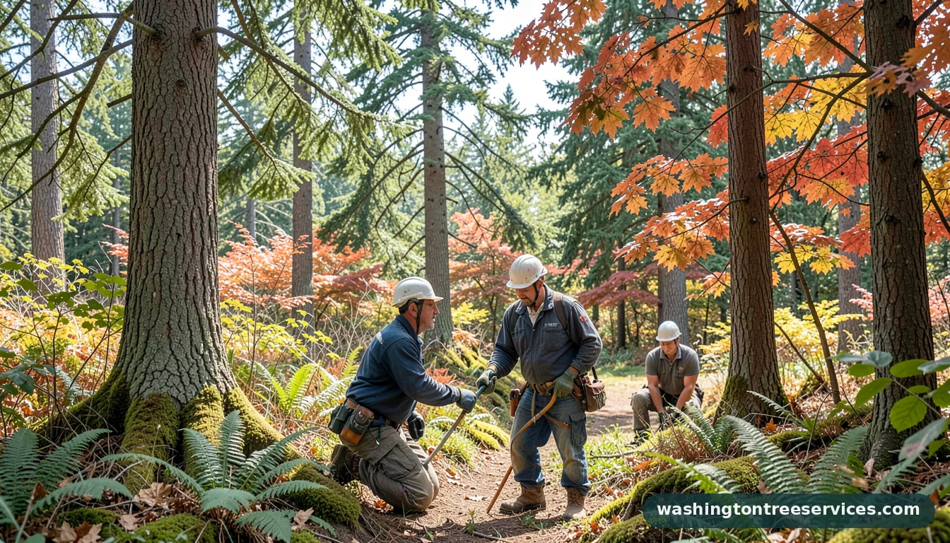king county arborist - completed tree work by Washington Tree Services