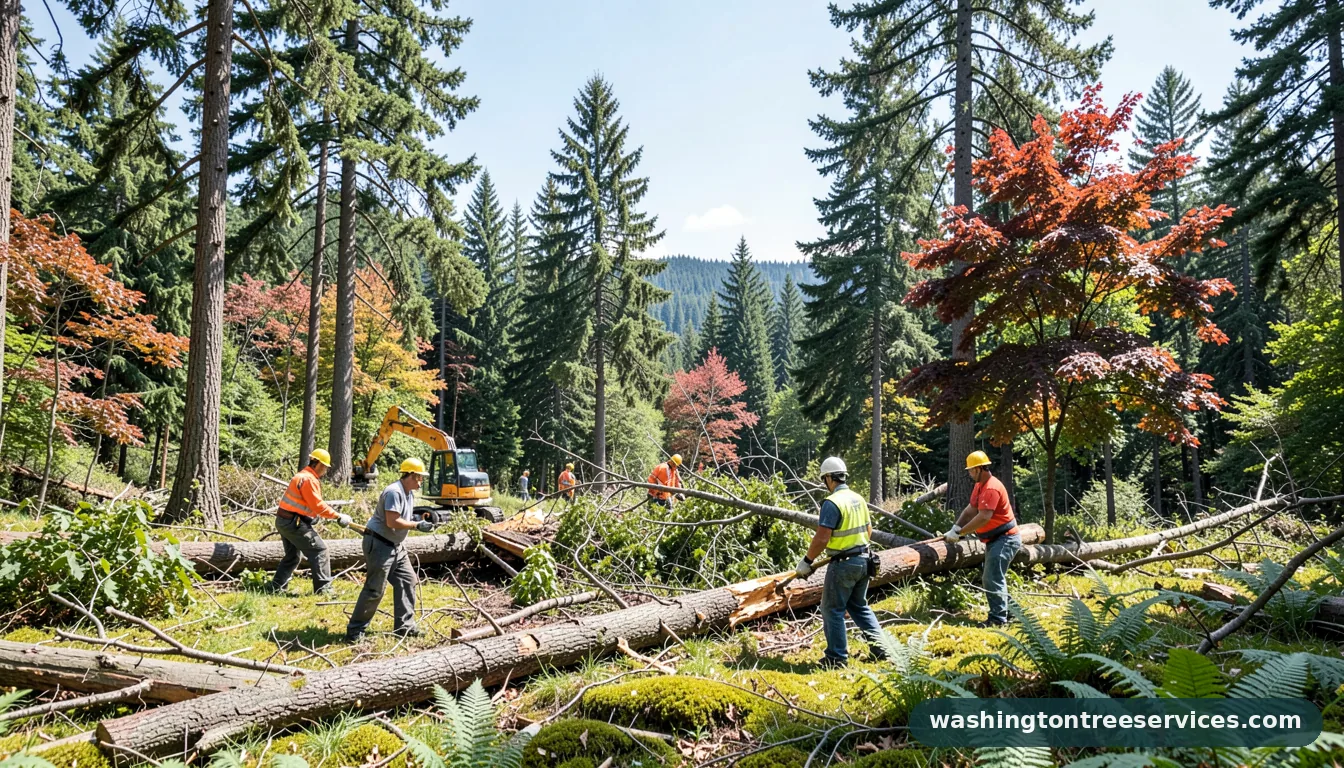 king county trees cut down - professional tree service in Washington
