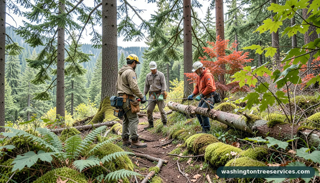 kirkland arborist - certified arborists at work in Washington