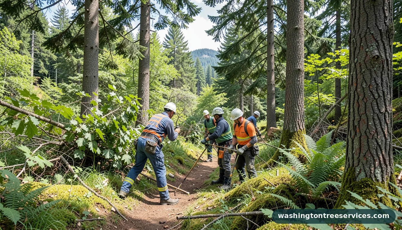 kirkland tree service - tree service equipment and crew in Washington