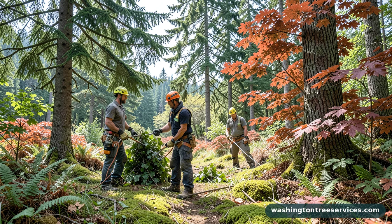 kirkland tree service - completed tree work by Washington Tree Services
