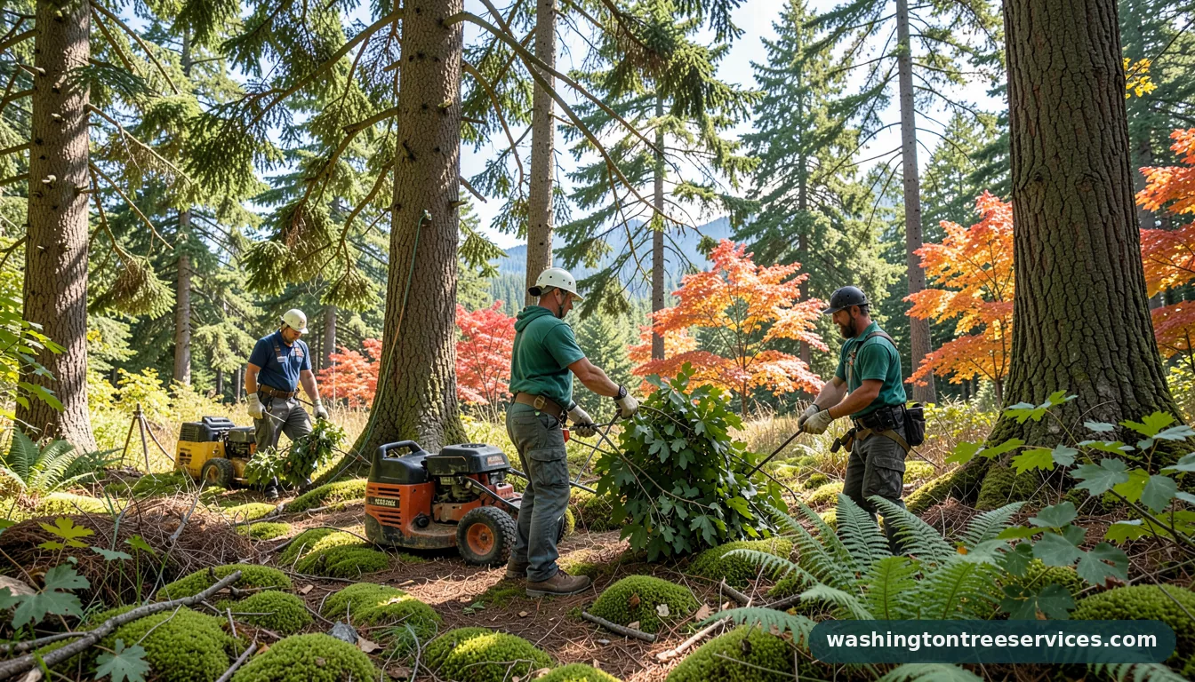 Certified arborists handling kitsap county arborist in Washington kitsap county arborist - certified arborists at work in Washington