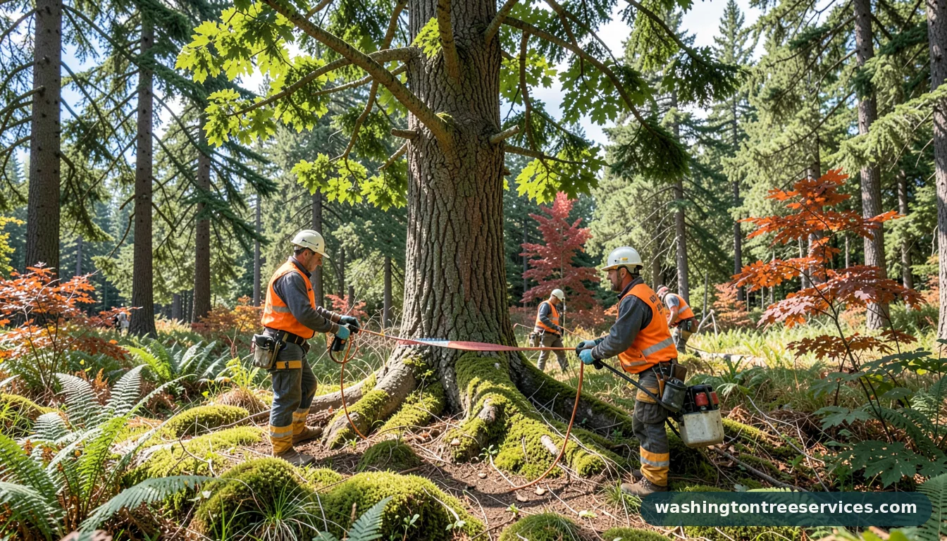 lavish tree - certified arborists at work in Washington