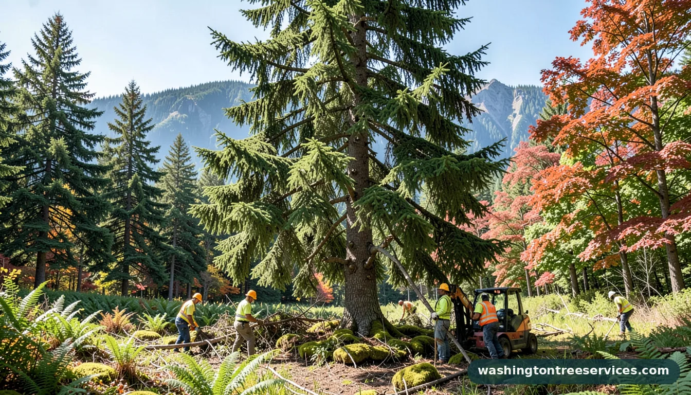 lavish tree - completed tree work by Washington Tree Services