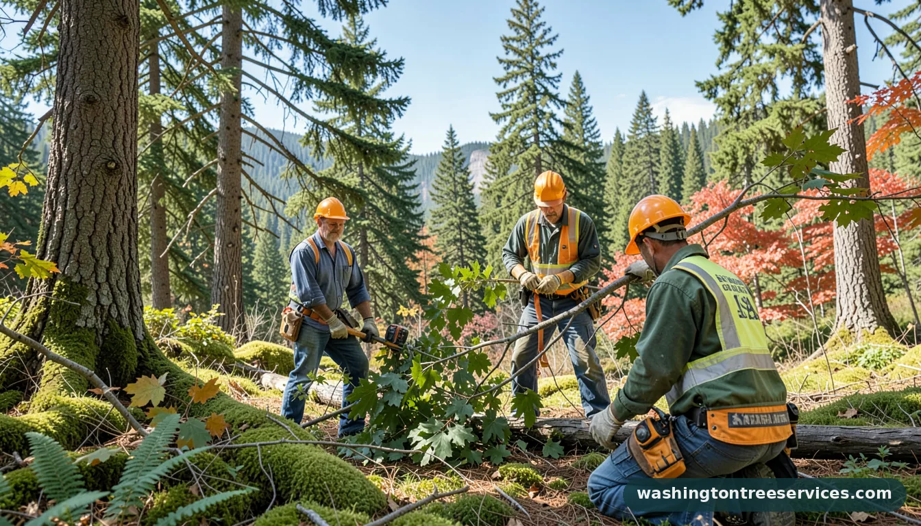 list of isa certified arborists - certified arborists at work in Washington