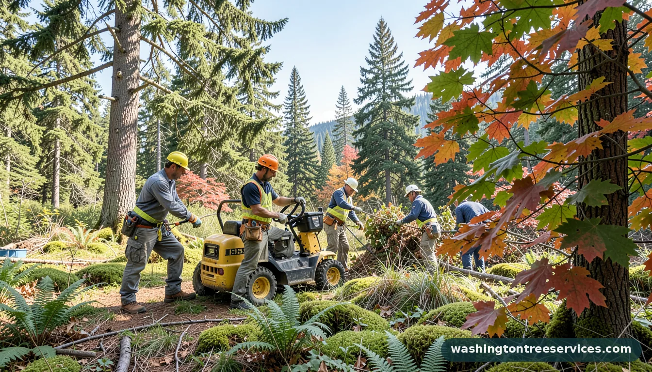 list of isa certified arborists - completed tree work by Washington Tree Services