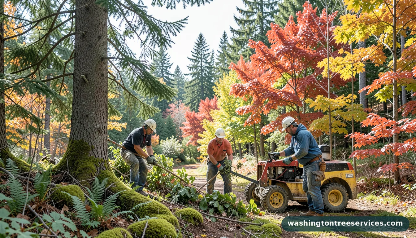 local arborist near me - certified arborists at work in Washington