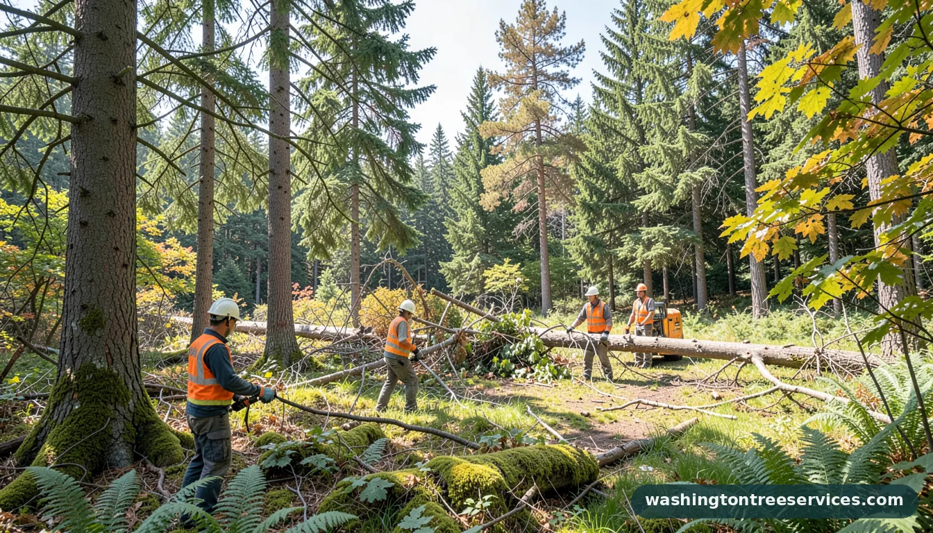 Professional equipment for local tree removal service near me in Washington local tree removal service near me - tree service equipment and crew in Washington