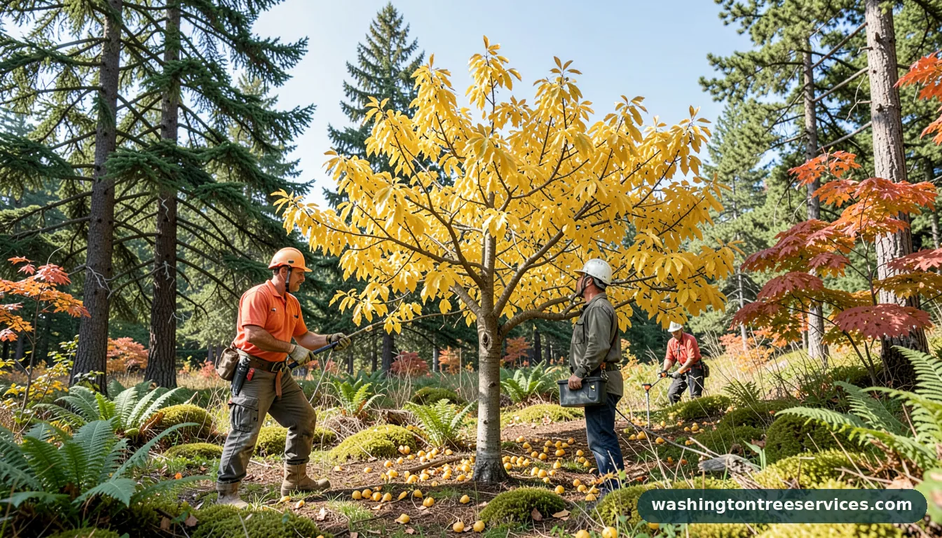 mandarin tree leaves turning yellow and falling off in Washington | Washington Tree Services mandarin tree leaves turning yellow and falling off - professional tree service in Washington