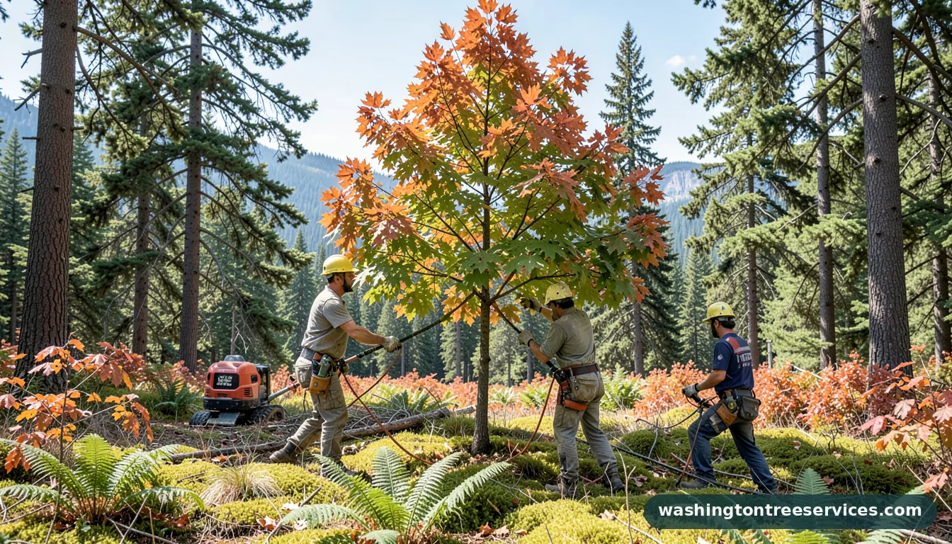 maple tree pruning tips - professional tree service in Washington