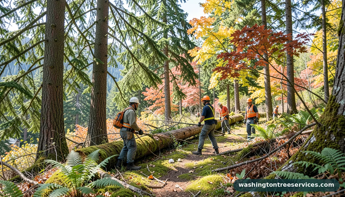 marysville tree removal - completed tree work by Washington Tree Services