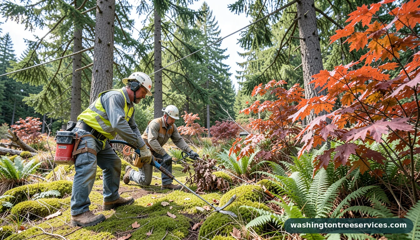 Certified arborists handling monroe tree service in Washington monroe tree service - certified arborists at work in Washington
