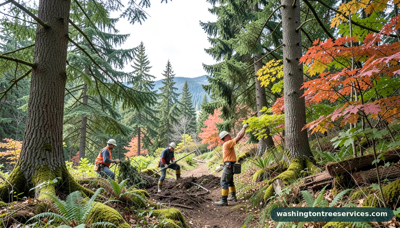 moss removal from trees in Washington | Washington Tree Services moss removal from trees - professional tree service in Washington