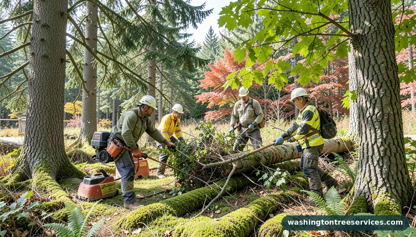 Professional equipment for most affordable tree service near me in Washington most affordable tree service near me - tree service equipment and crew in Washington
