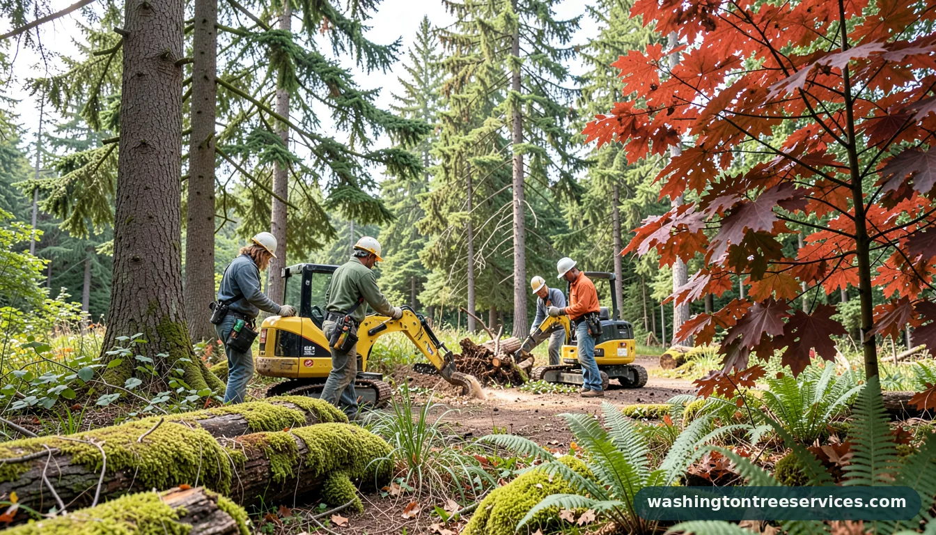 Completed most affordable tree service near me project by Washington Tree Services most affordable tree service near me - completed tree work by Washington Tree Services