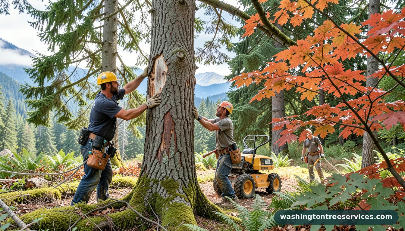 mts tree - completed tree work by Washington Tree Services